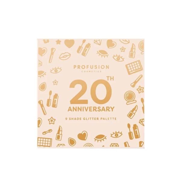 20TH ANNIVERSARY PRESSED GLITTER PALETTE